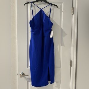 Gorgeous electric blue party dress! Premier Amour!